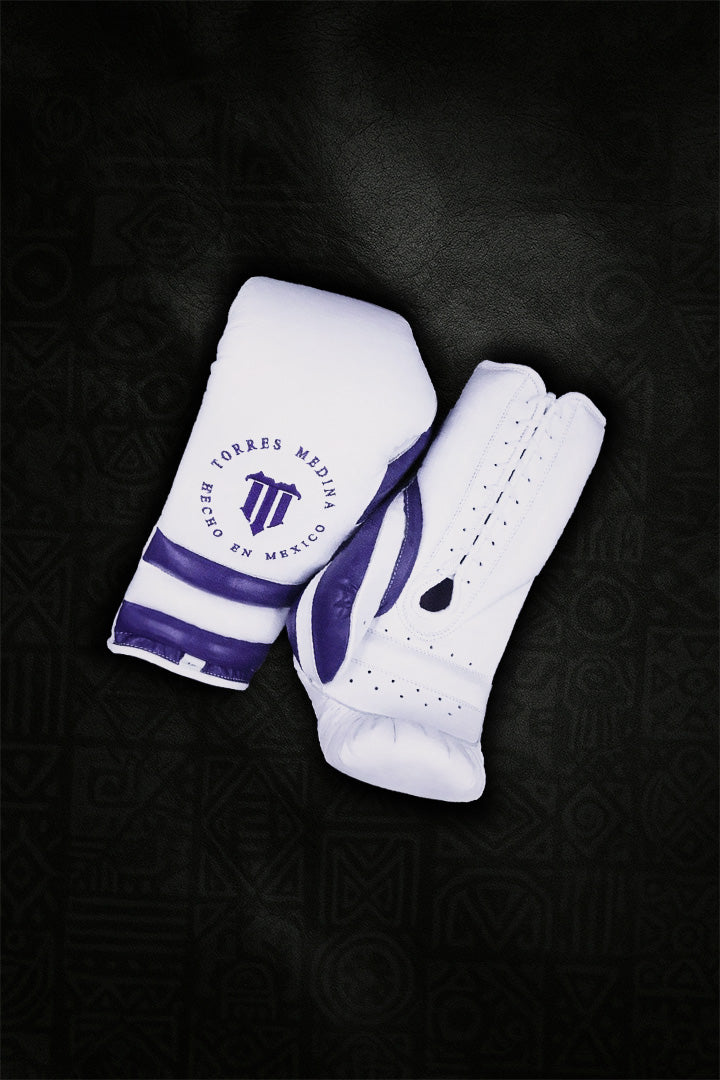 Amanecer sureño/ Southern Dawn Pu Padding Lace Up Training Gloves