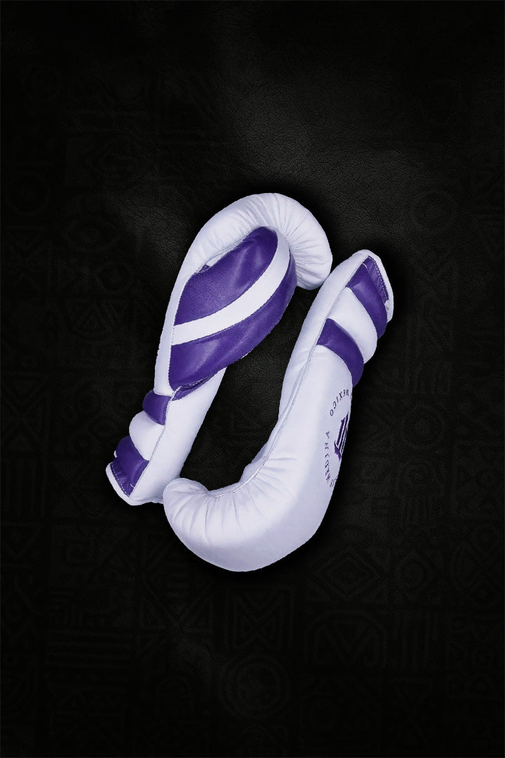 Amanecer sureño/ Southern Dawn Pu Padding Lace Up Training Gloves