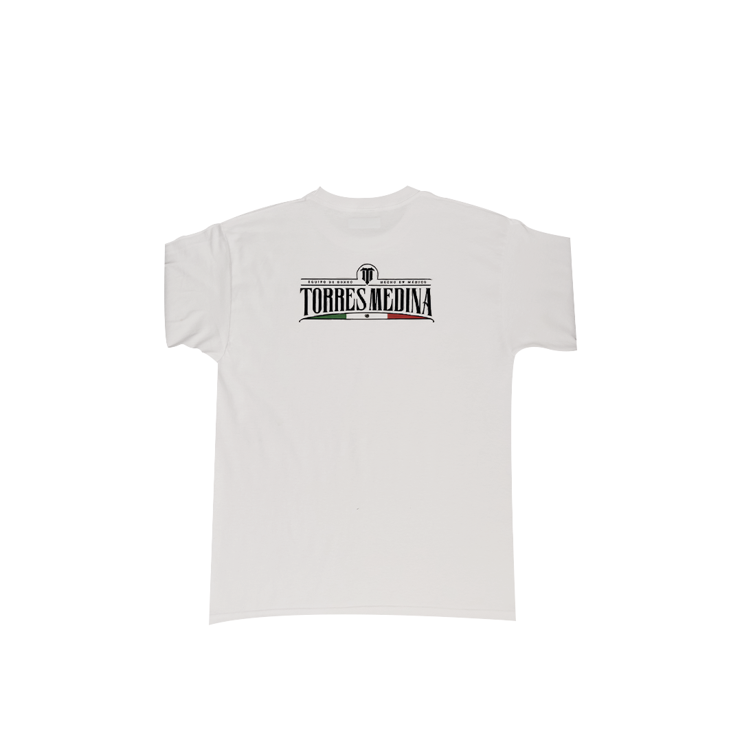 White "Boxeo TM" Graphic Tee