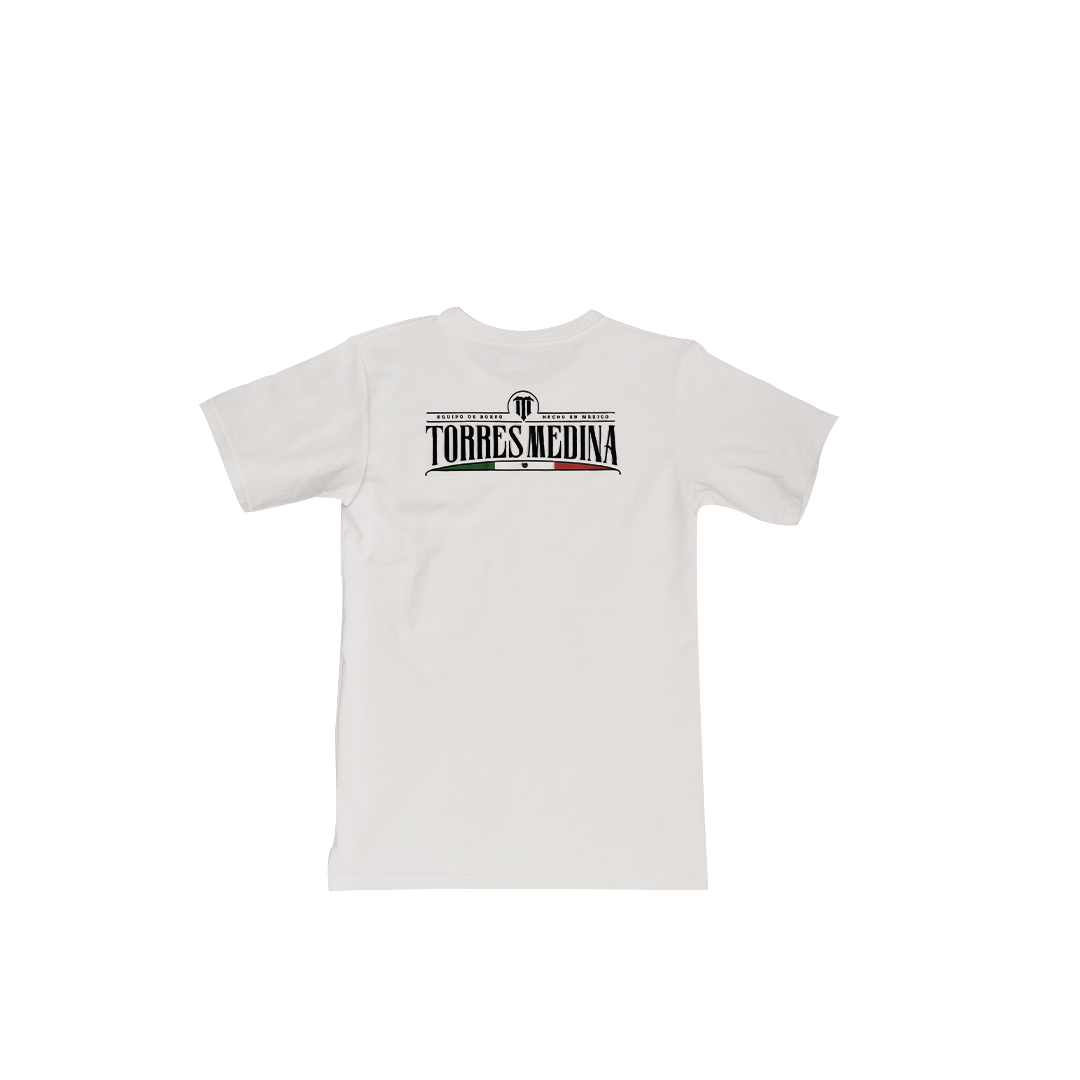 White "Boxeo TM" Graphic Tee