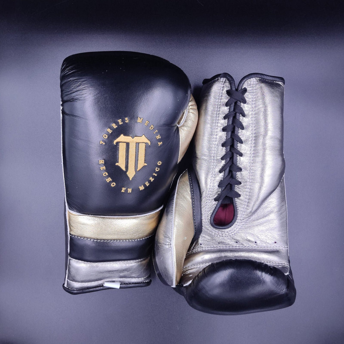 Alloy Core Embroidered Logo HHF Lace Up Training Gloves