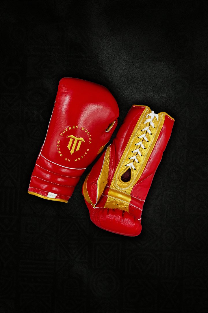KAAK/ Fire Lace Up Training Boxing Gloves