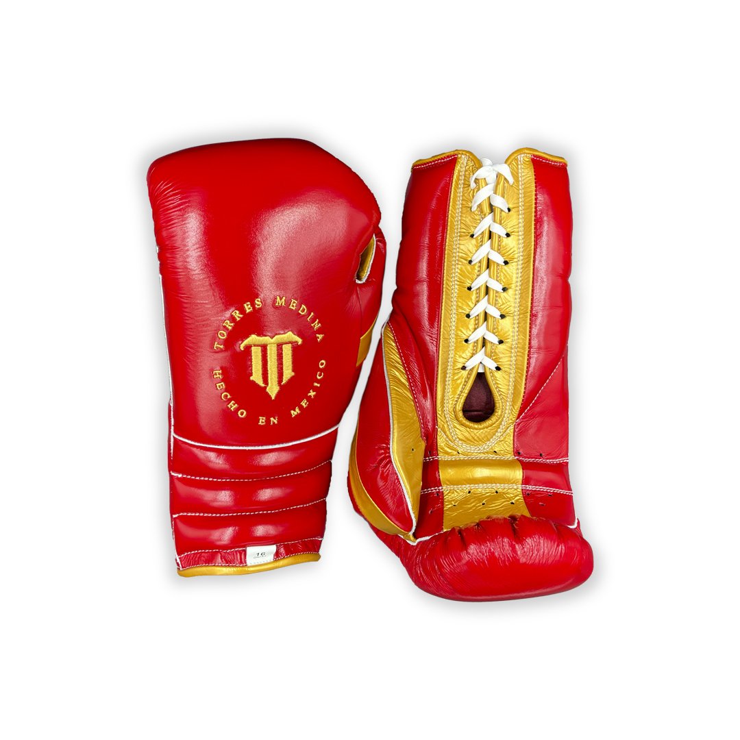 KAAK/ Fire Lace Up Training Boxing Gloves