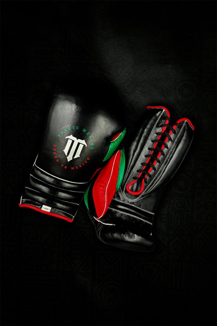 Noche Mexicana Ptd Logo PuLat Lace Up Training Gloves