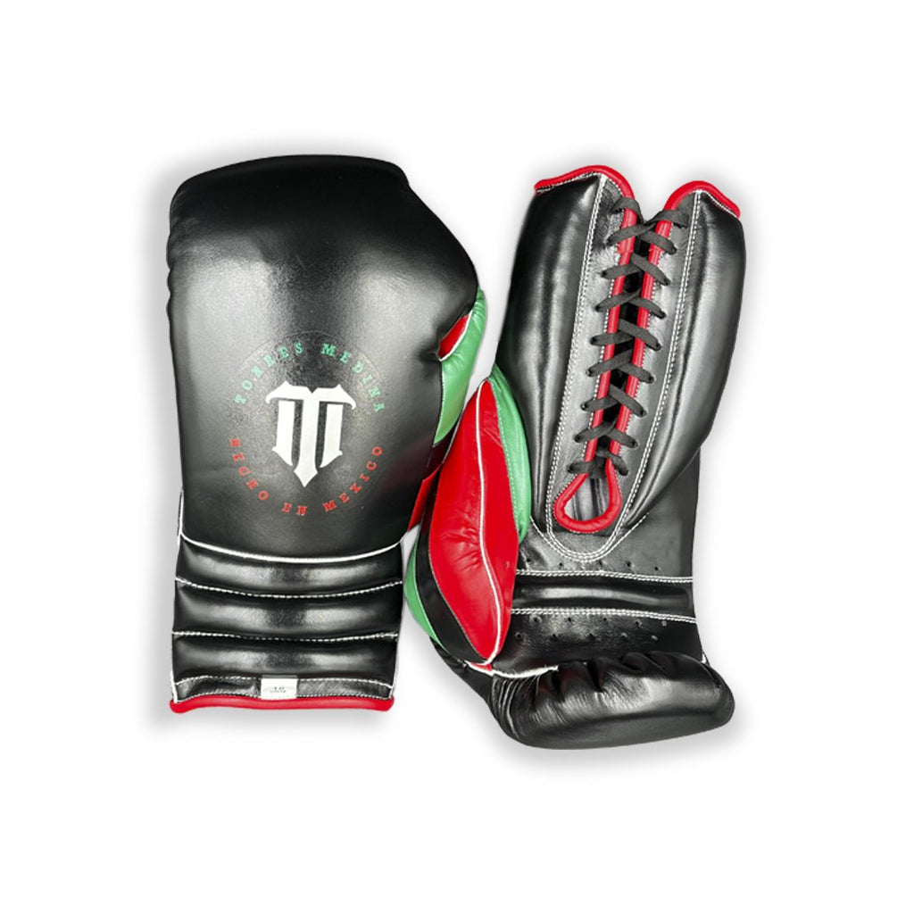Noche Mexicana Ptd Logo PuLat Lace Up Training Gloves