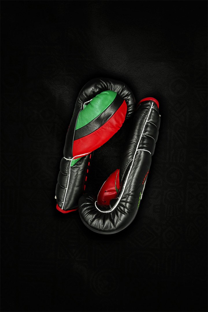 Noche Mexicana Lace Up HHF Padding Training Gloves - Image 2